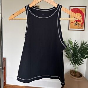 Nike Women's Black Tank with White Trim
